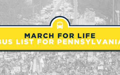 Find a Bus from Pennsylvania for the 2020 March for Life