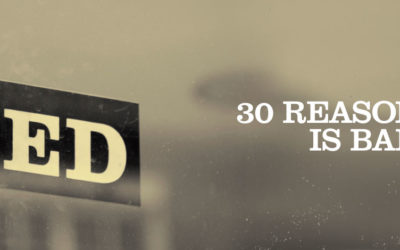 30 Reasons Why HB/SB 300 is Bad for PA