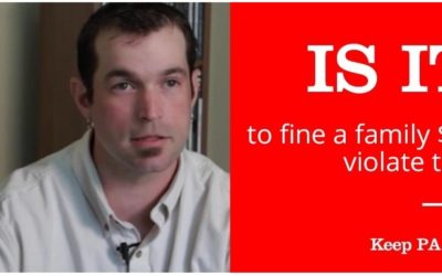 Is it fair to fine a couple $135,000 for refusing to violate their beliefs?