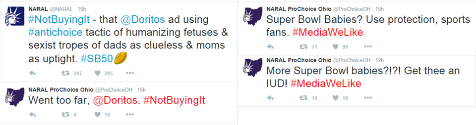 NARAL tweets