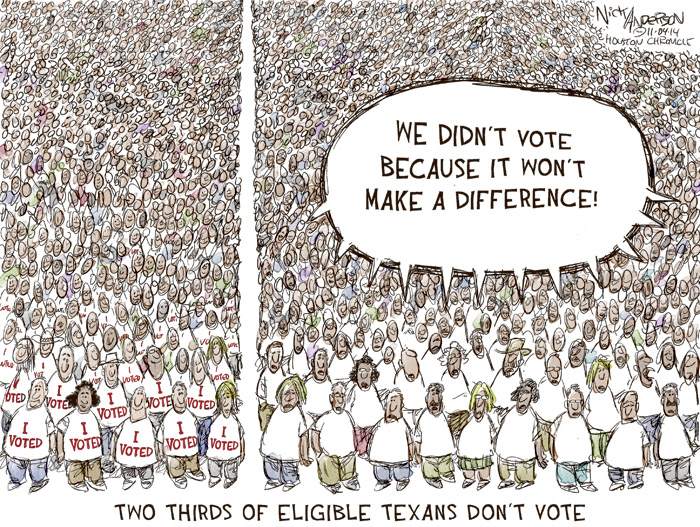 Two Thirds of Eligible Texans Dont Vote