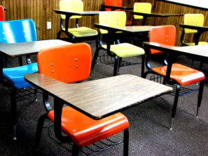 School desks