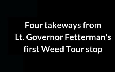 I was the one speaker the Lt. Governor cut off short. Here’s my take on the first stop of his Weed Tour.