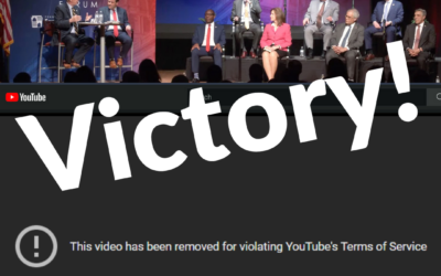 Victory: YouTube Reinstates Video of Gubernatorial Forum After Public Outcry