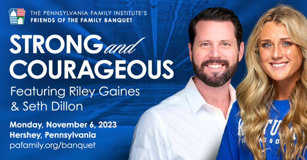 Riley Gaines & Seth Dillon (Babylon Bee) Highlight 2023 Friends of the  Family Banquet! - PA Family