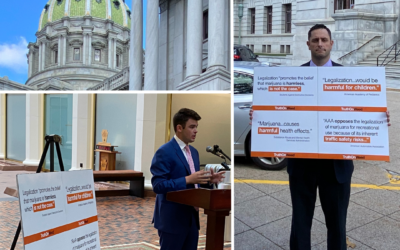 Harmful Impacts of Marijuana Legalization Highlighted in PA State Capitol Press Conference