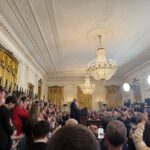 White House Executive Order signing ceremony protecting women's sports.