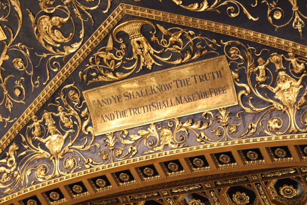 Truth shall set you free