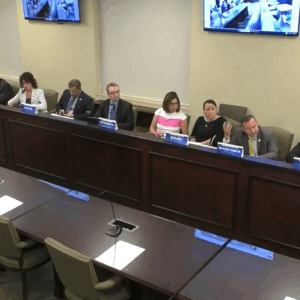 When asked the purpose of the motion to re-refer (a procedural gimmick to crush girls' dreams) the Dem Education Chairman fumbled through his response as to why he further delayed a vote on the Save Women's Sports Act. Girls will have to wait due to an "internal conversation."