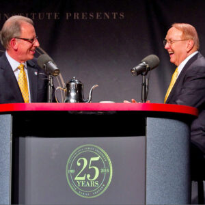 It is with both sadness and gratitude that we mark the passing of Dr. James Dobson — husband, father, grandfather, and a man whose voice and vision helped shape families and faith across America for more than half a century.