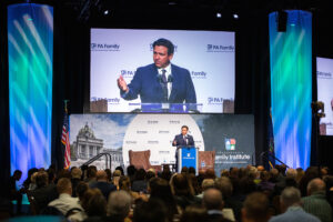 Gov. Ron DeSantis delivered a keynote that cut to the heart of our cultural moment: the need for leaders—and citizens—who will stand firm for life, for marriage, and for freedom even when the cost is high.