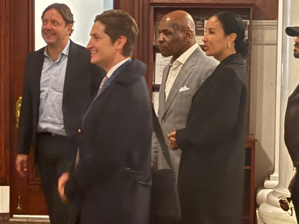 Tyson was brought to lobby for multiple bills that would advance their Big Marijuana addiction-for-profit agenda.