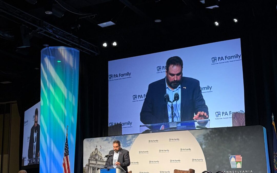 Erik Dellenback, the President of Florida Family Policy Council, shared an encouraging message about unity and perseverance.