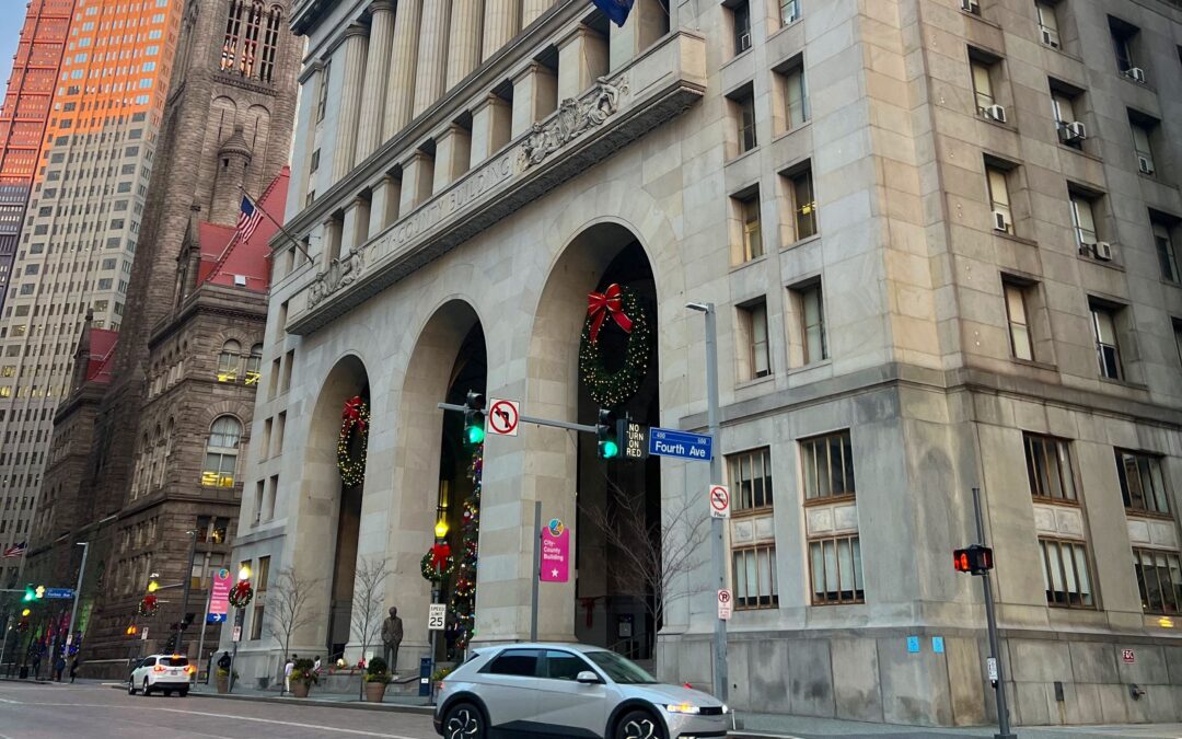 Oral arguments were heard on Wednesday in Allegheny Reproductive Health Center v. Pennsylvania Department of Human Services. Pittsburgh City County Building