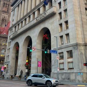 Oral arguments were heard on Wednesday in Allegheny Reproductive Health Center v. Pennsylvania Department of Human Services. Pittsburgh City County Building