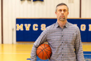 Mid Vermont Christian School girls' basketball team head coach Chris Goodwin. Photo credit: Alliance Defending Freedom