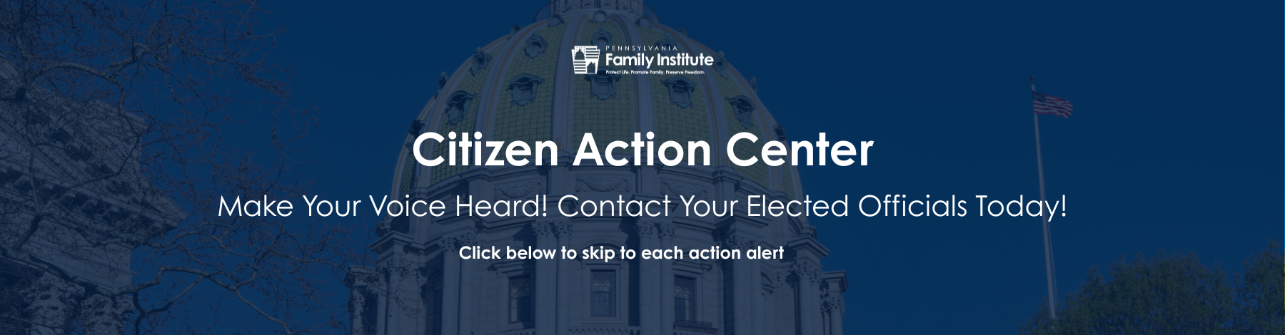 Citizen Action Center Banner